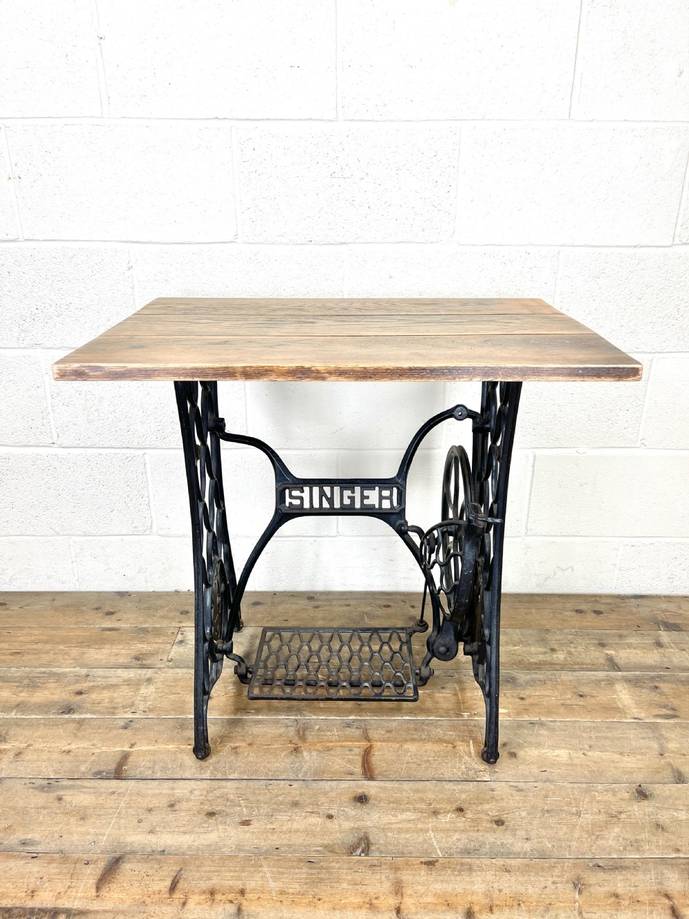 Vintage Singer Sewing Machine Table View III