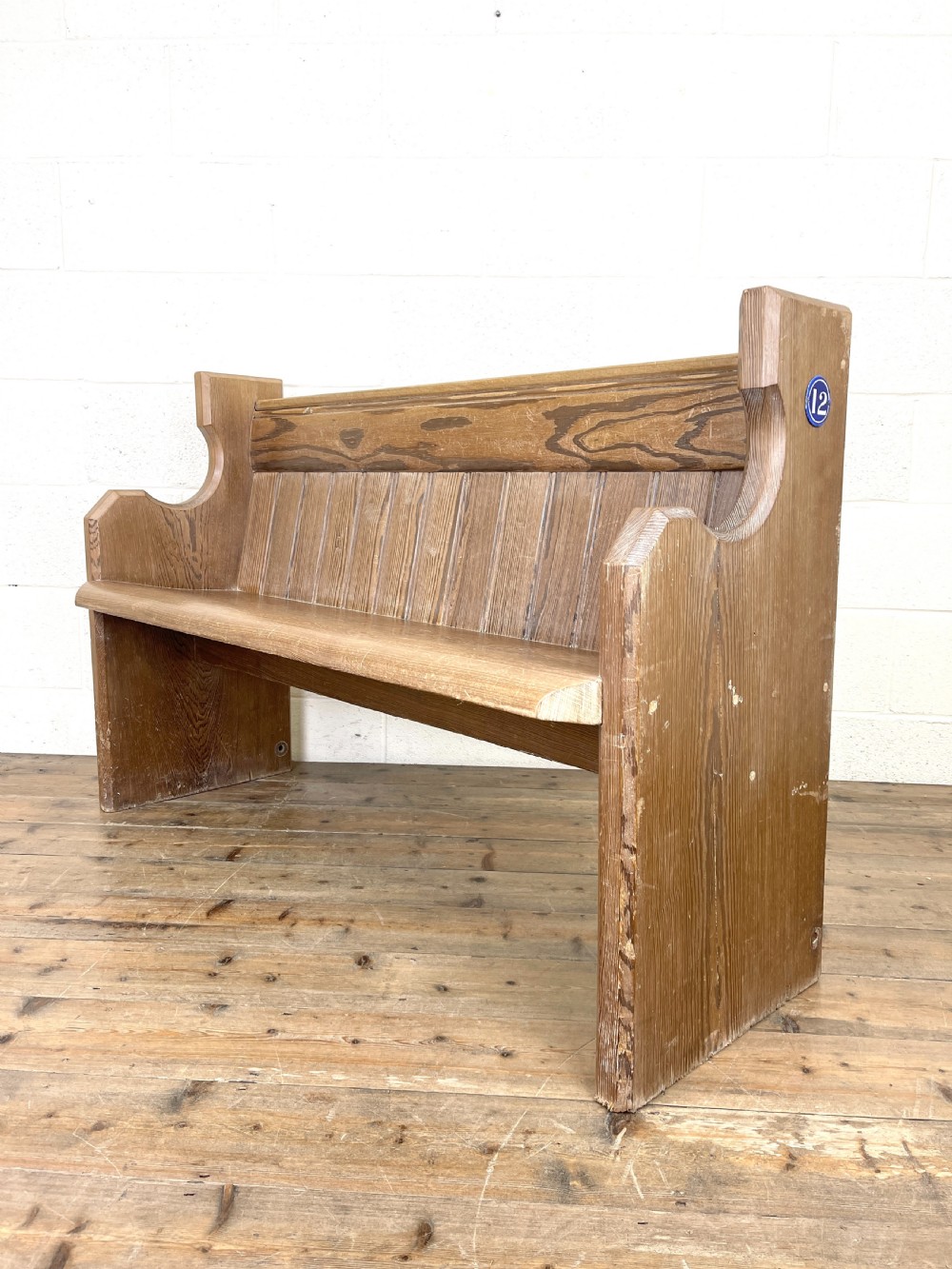 Antique Welsh Pine Pew  View VII