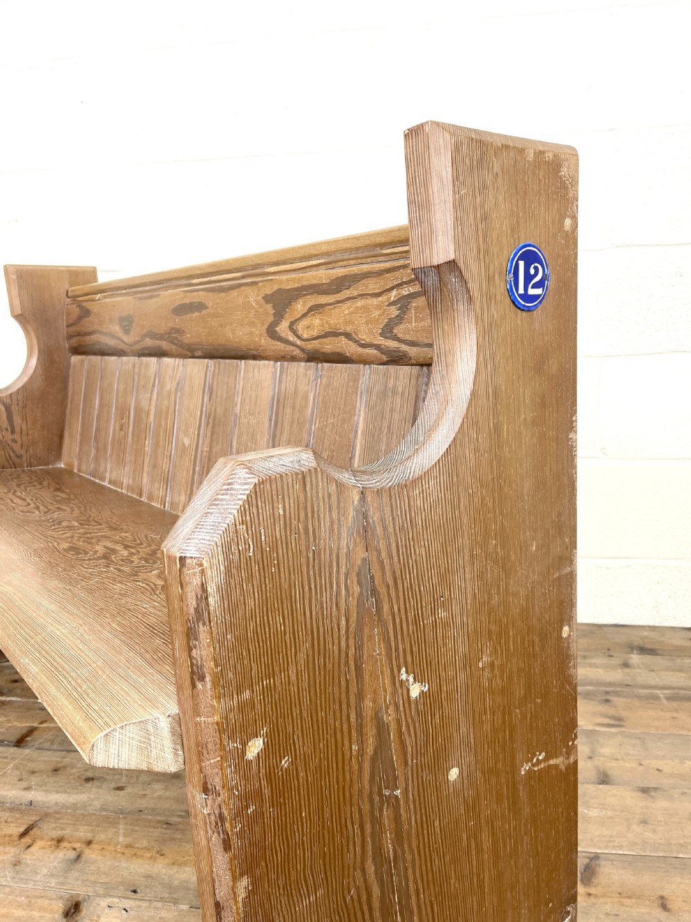 Antique Welsh Pine Pew  View VIII