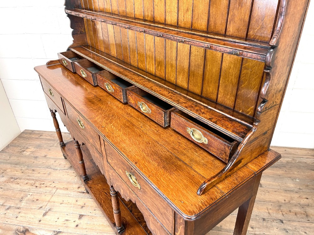 Antique Welsh Oak Kitchen Dresser View IV