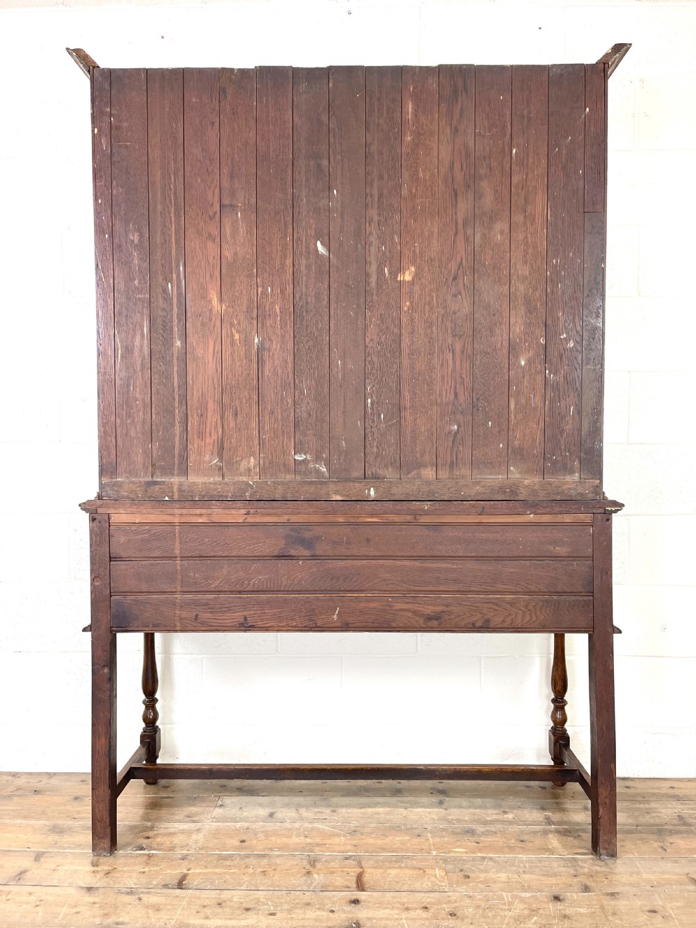 Decorative Antique Carved Oak Kitchen Dresser View IX