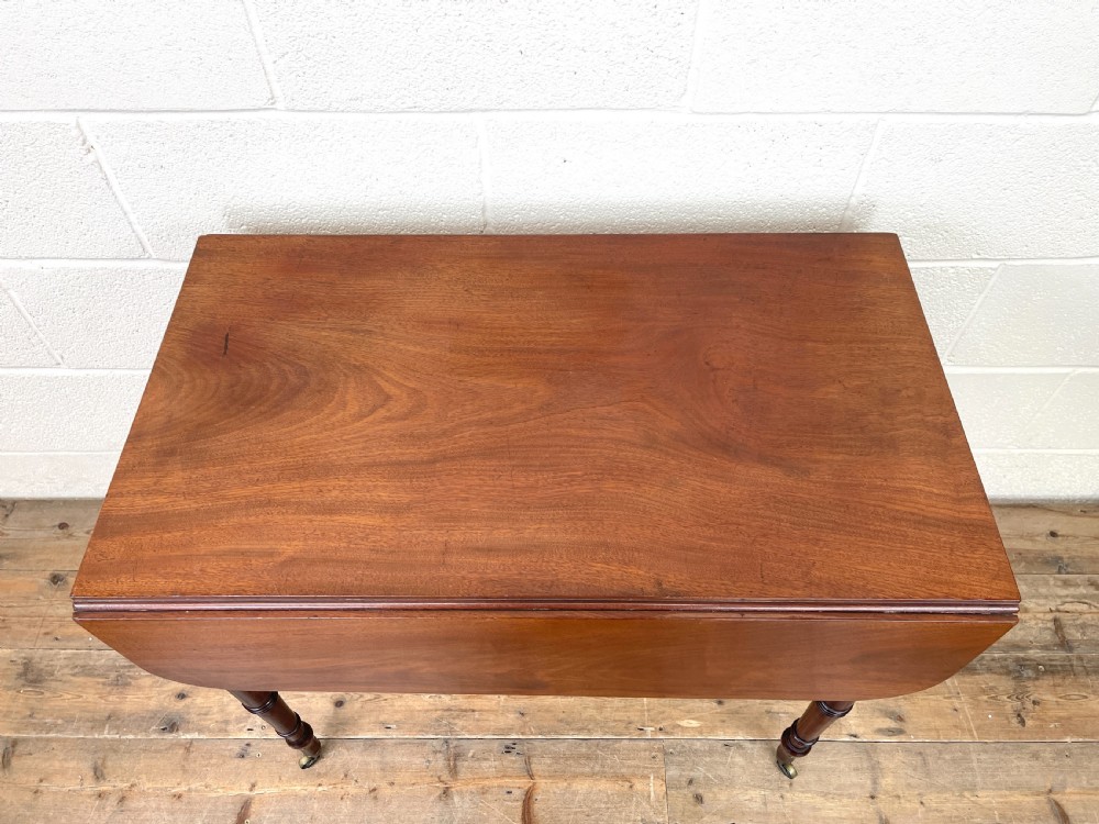 Antique Regency Mahogany Pembroke Table View IV