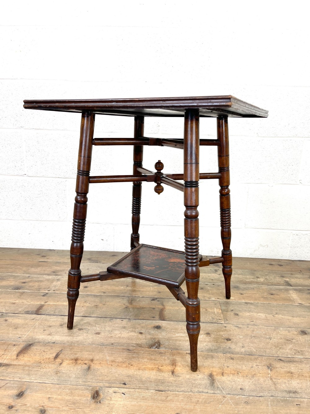 Antique Aesthetic Movement Lamp Table  View VI