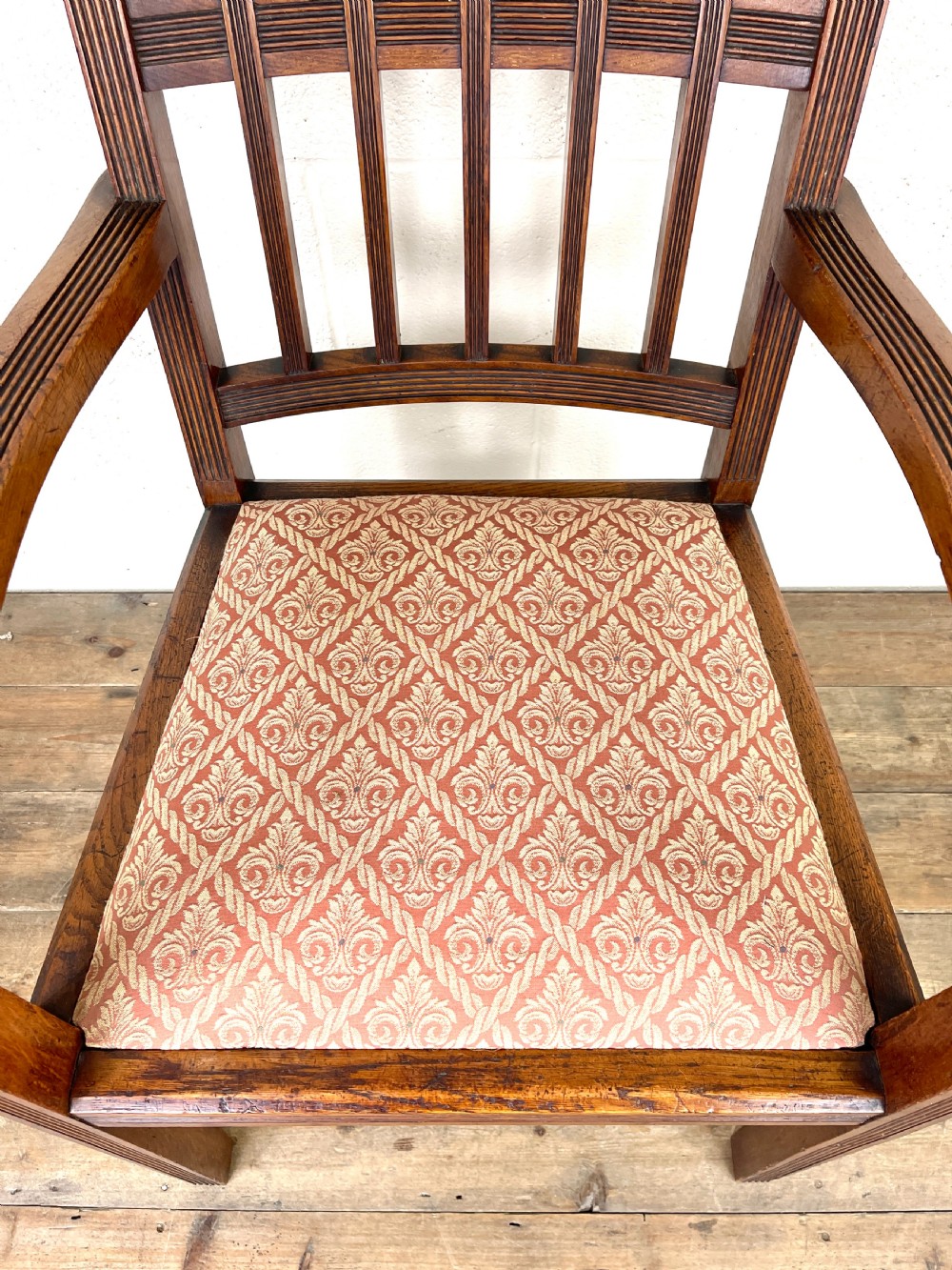 Set of Seven Antique Dining Chairs  View VI