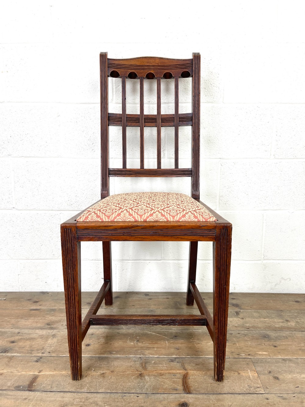 Set of Seven Antique Dining Chairs  View IX