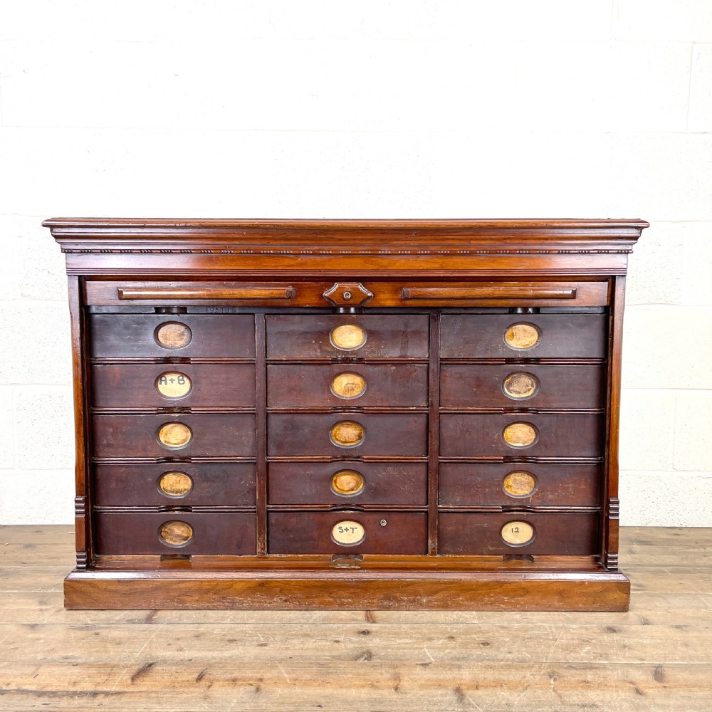 Antique Amberg Cabinet