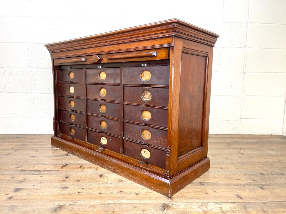 Antique Amberg Cabinet View V
