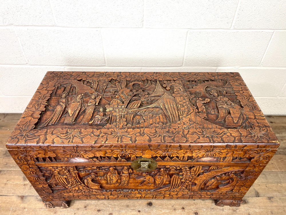 Oriental Camphorwood Chest  View II