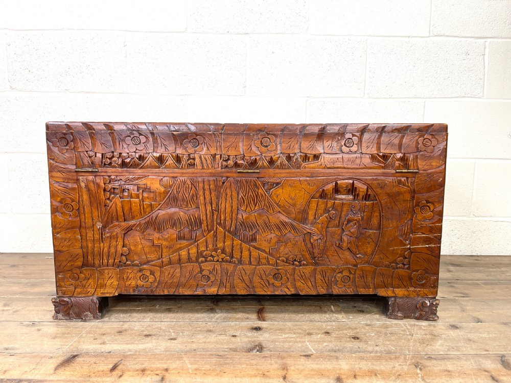 Oriental Camphorwood Chest  View X