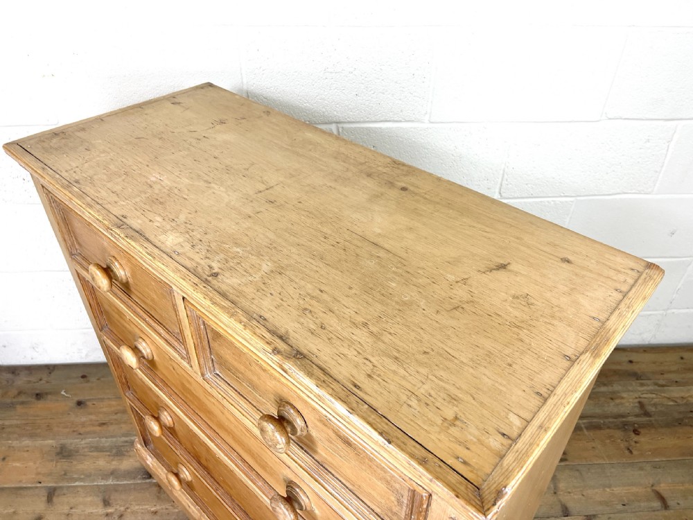 Antique Pine Chest of Drawers  View VI