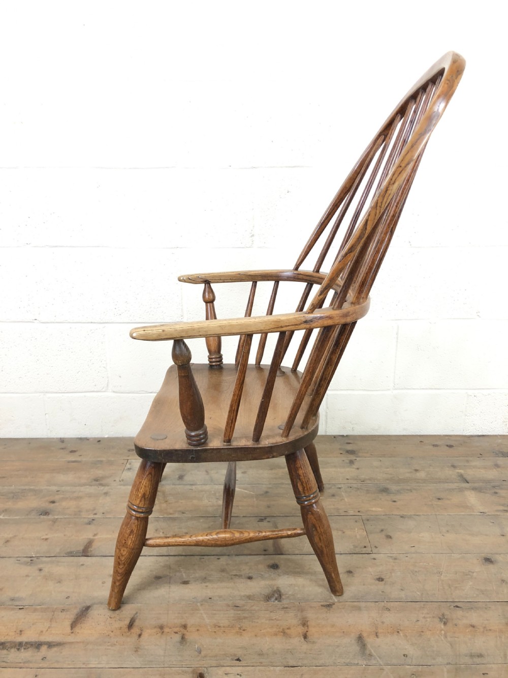 ANTIQUE STICK AND HOOP BACK ARMCHAIR View IV