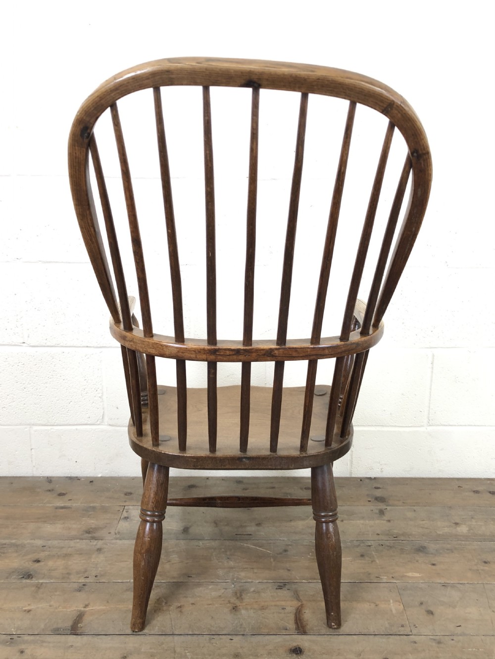 ANTIQUE STICK AND HOOP BACK ARMCHAIR View X