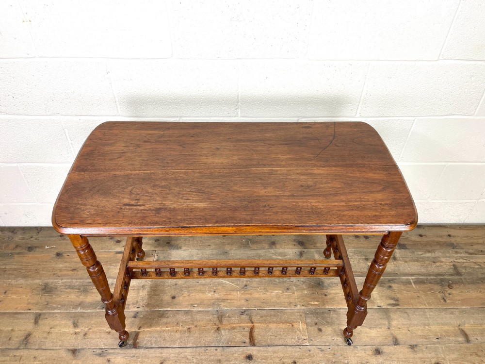 Antique Mahogany Side Table View II