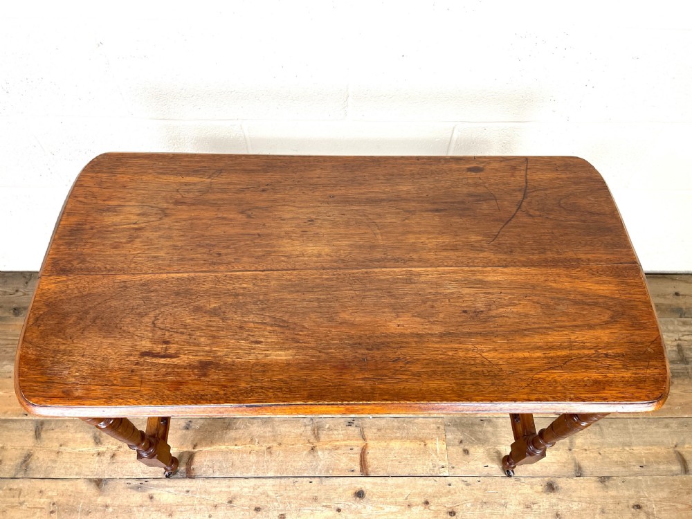 Antique Mahogany Side Table View III