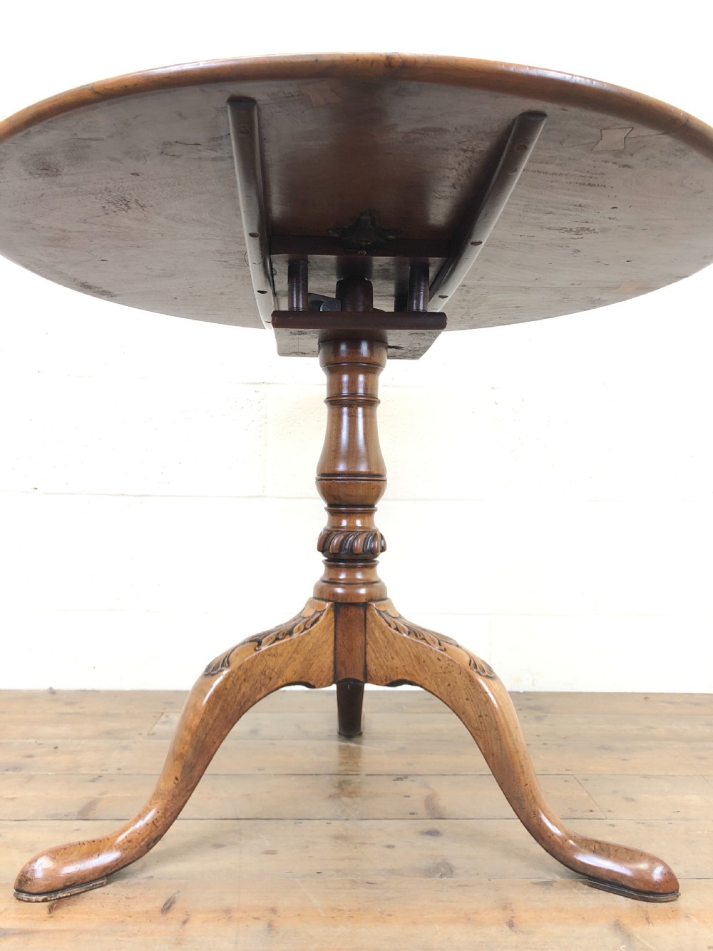 Antique Georgian Mahogany Side Table View IX