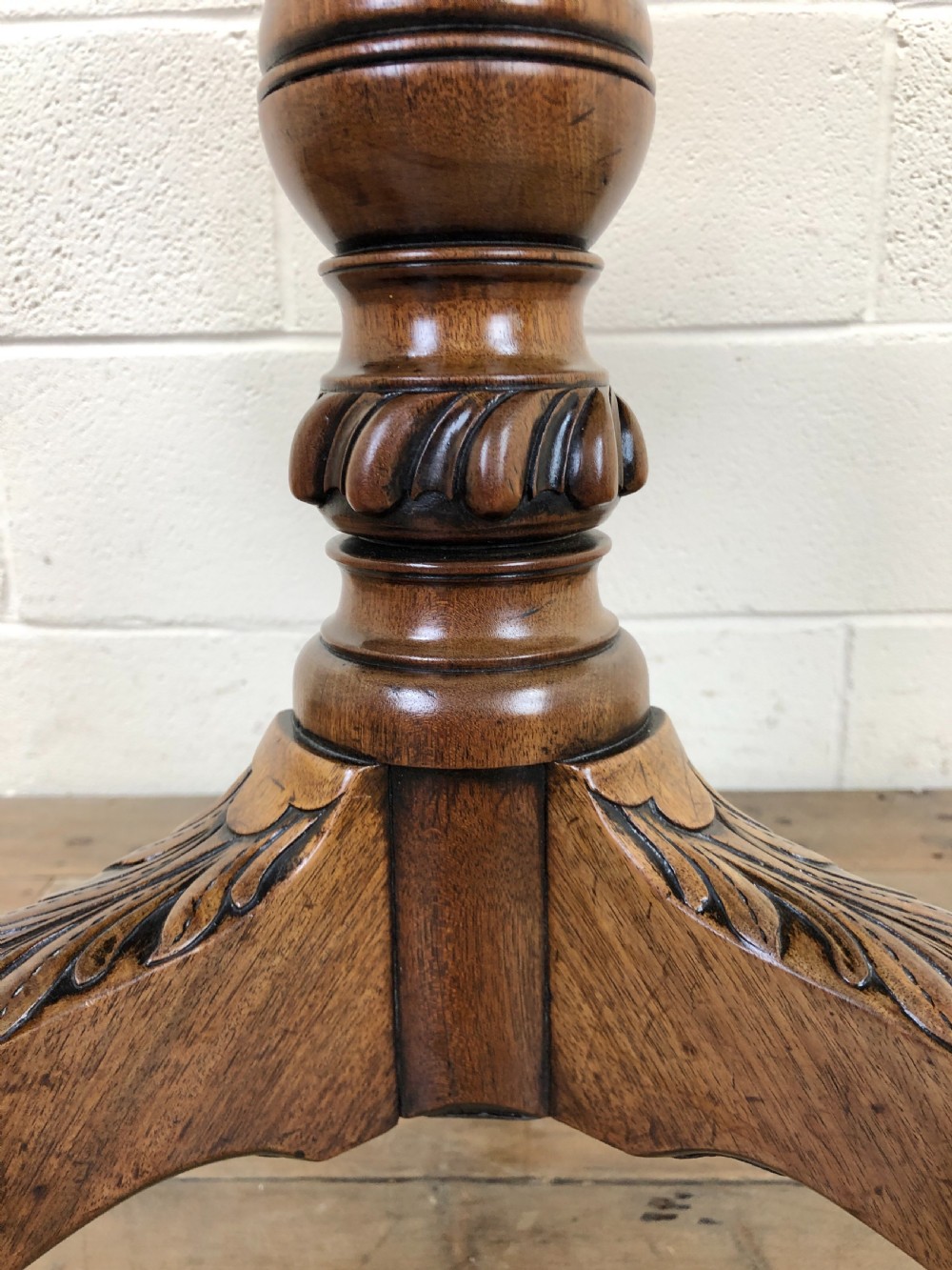 Antique Georgian Mahogany Side Table View X