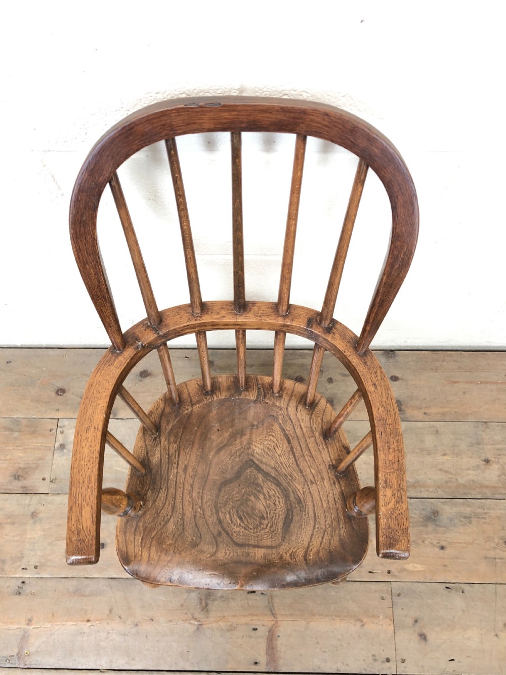 Antique Child’s Hoop Back Armchair View II