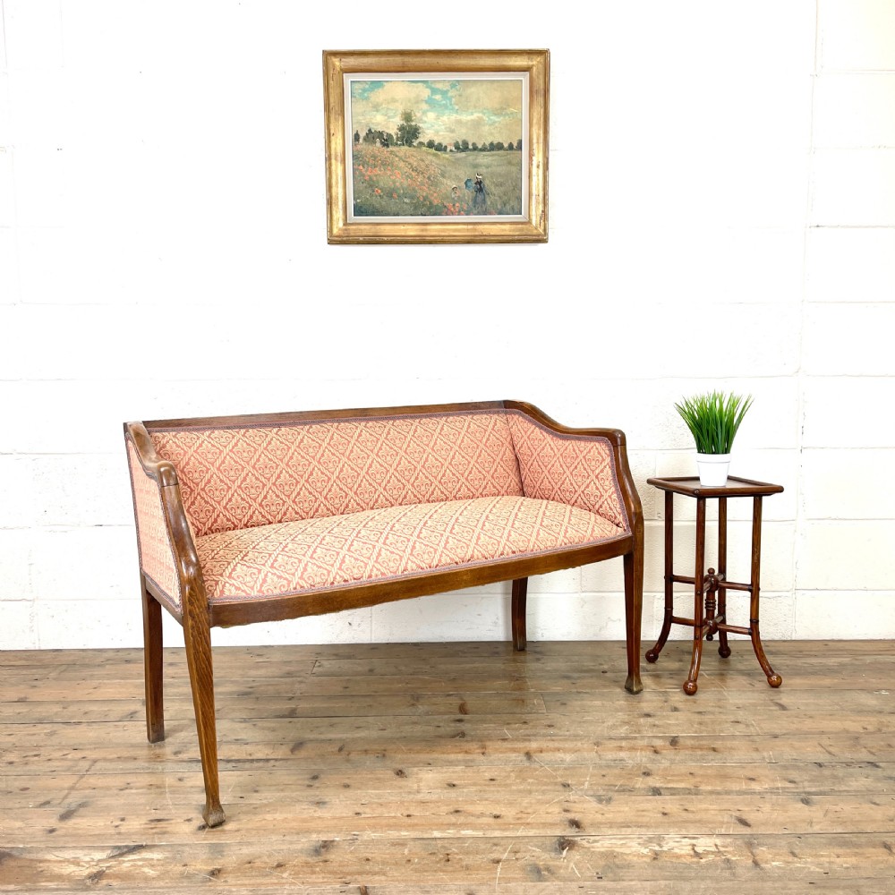 Antique Edwardian Parlour Sofa View II