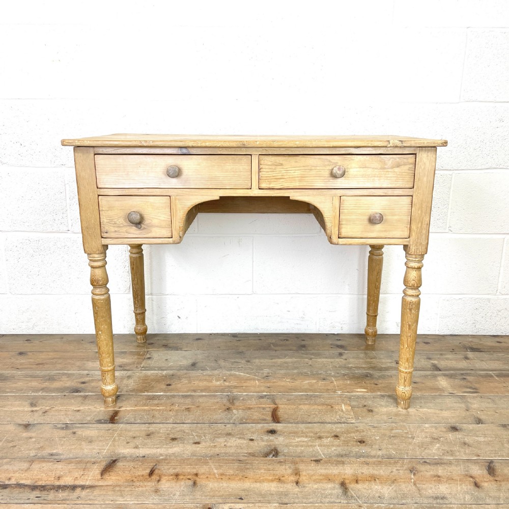 Antique Pine Side Table 