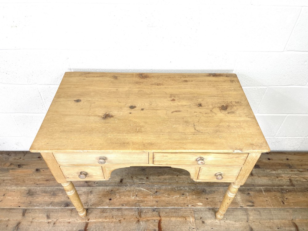 Antique Pine Side Table  View IV