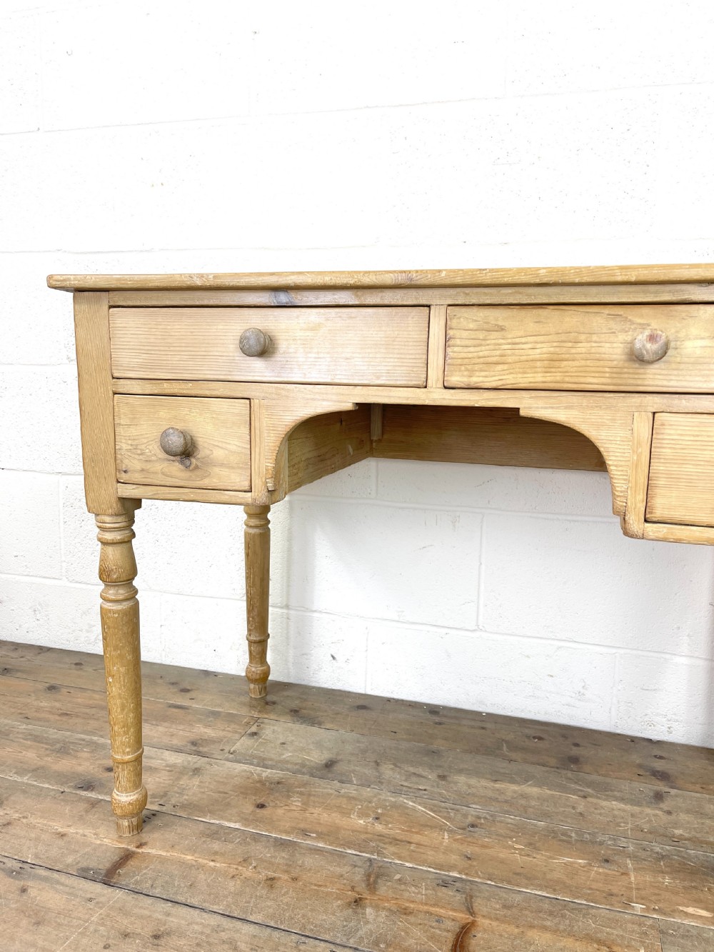 Antique Pine Side Table  View VI