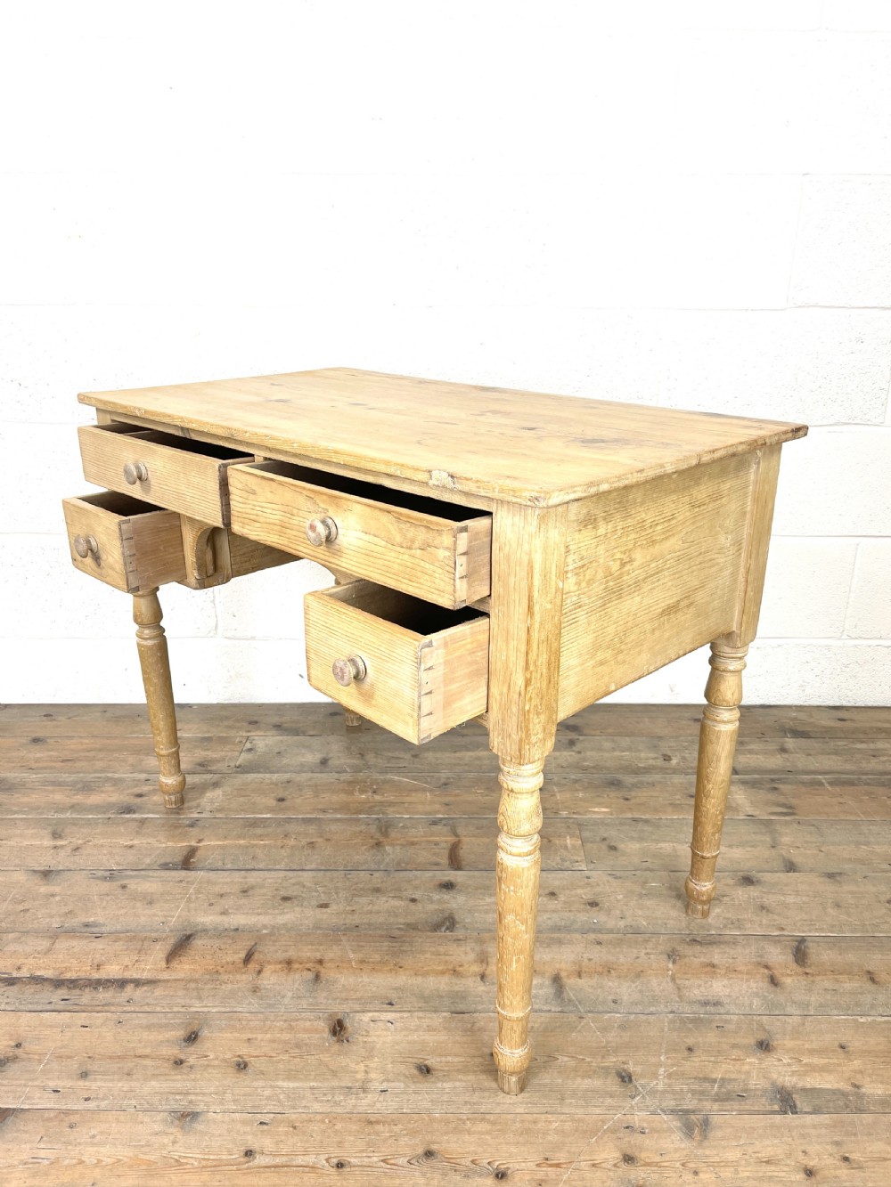 Antique Pine Side Table  View IX