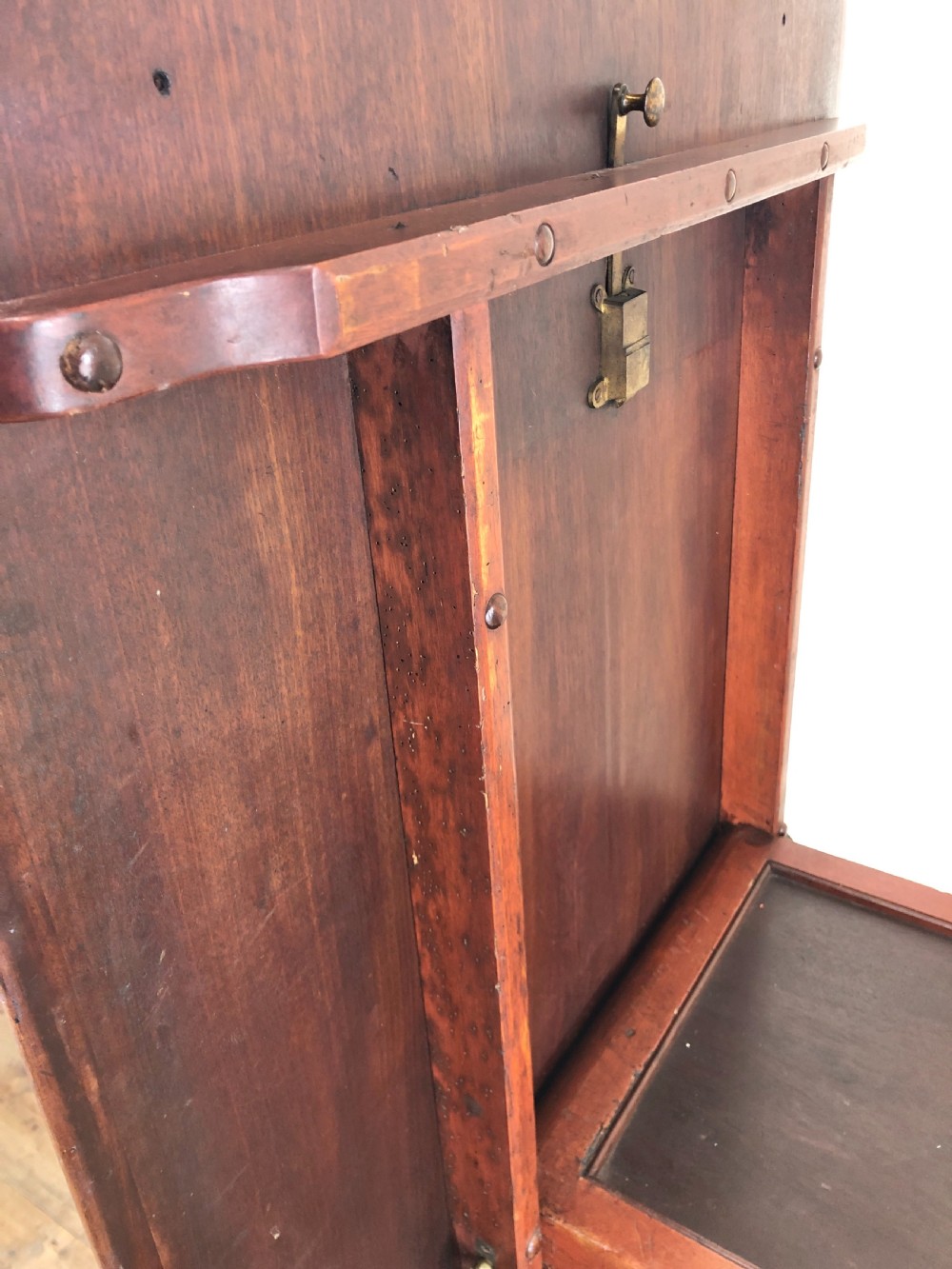 Antique Mahogany Tilt Top Table View VIII
