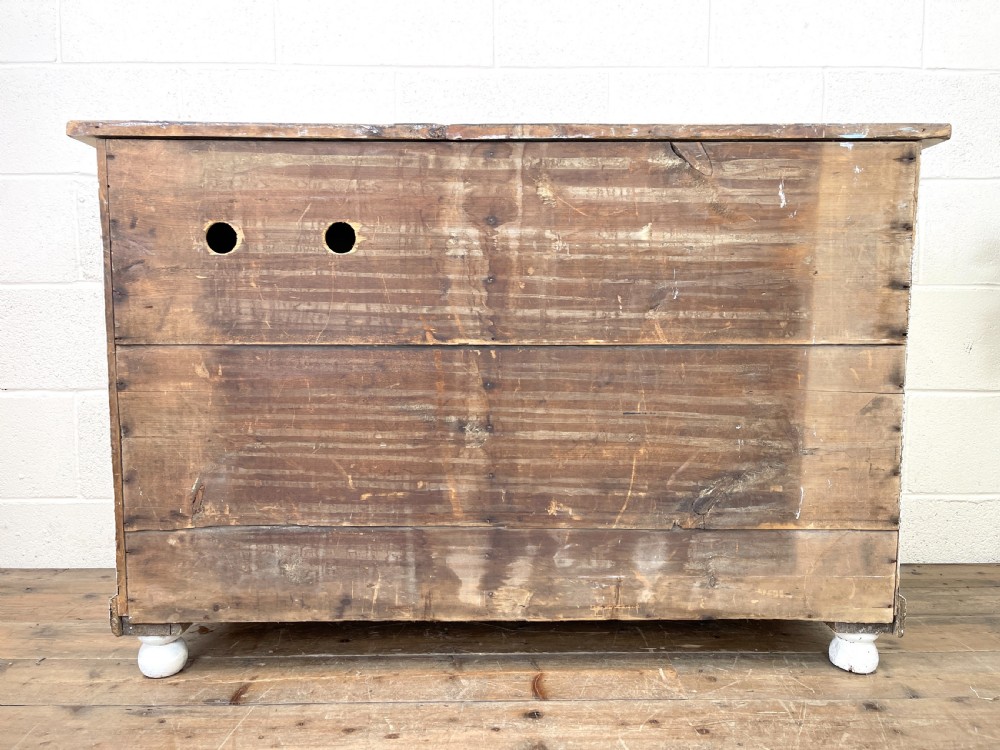 Distressed Rustic Antique Pine Cupboard View X