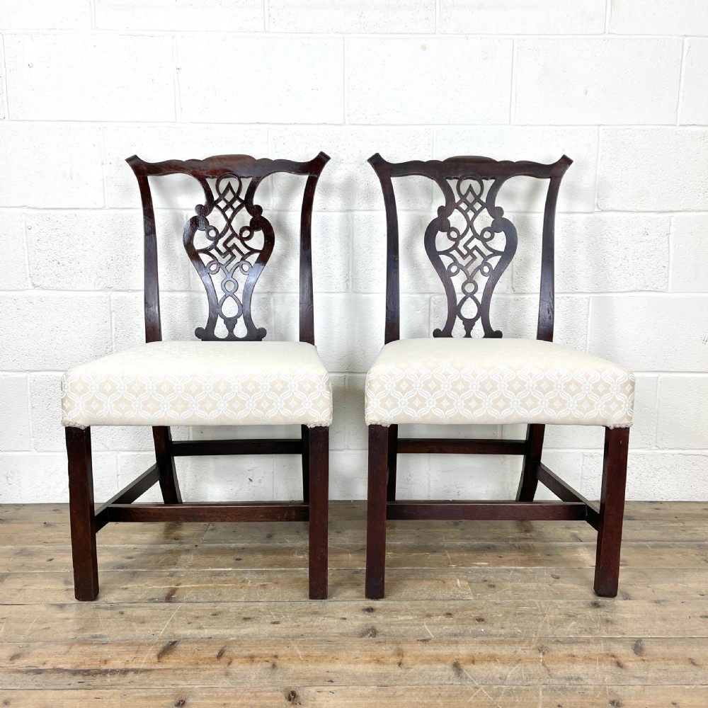 Pair of Georgian Mahogany Chairs