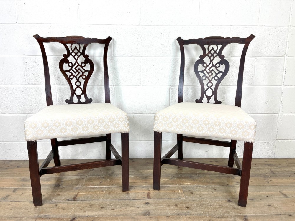 Pair of Georgian Mahogany Chairs View III