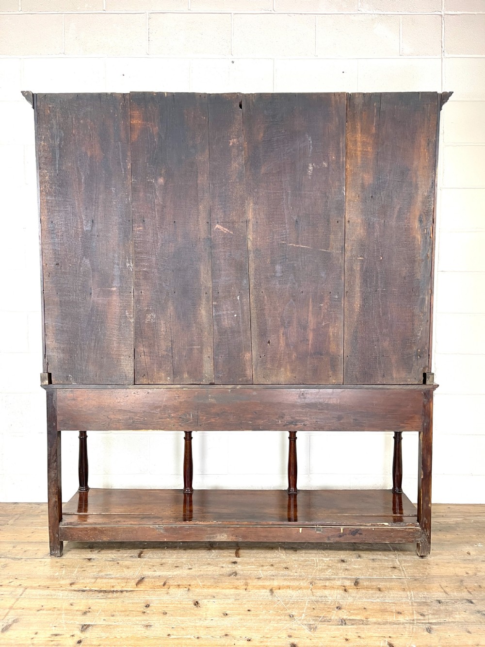 19th Century Welsh Oak Pot Board Dresser View IX