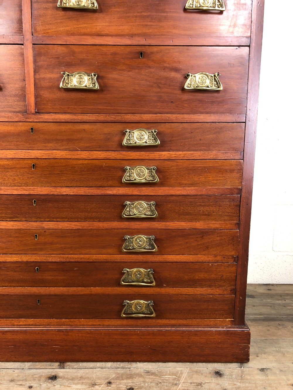 Large Antique Mahogany Chest of Drawers View III