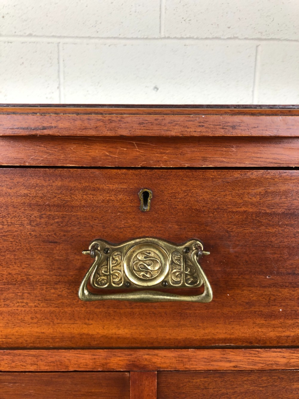 Large Antique Mahogany Chest of Drawers View IV