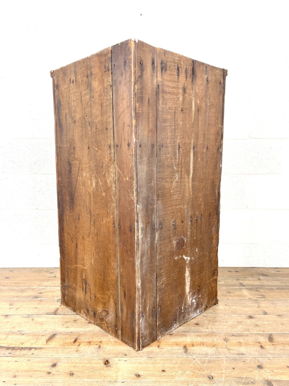 Antique Georgian Fruitwood Corner Cupboard View VII