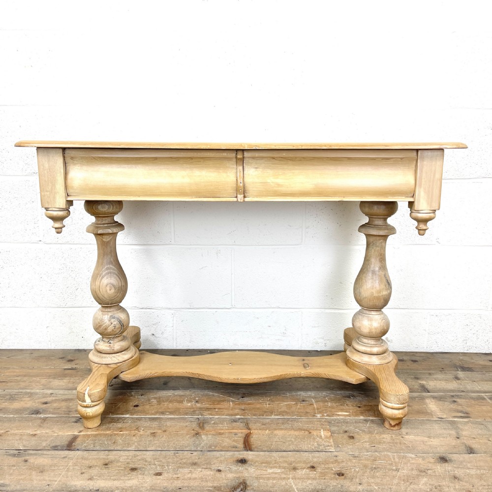 Antique Pine Side Table 