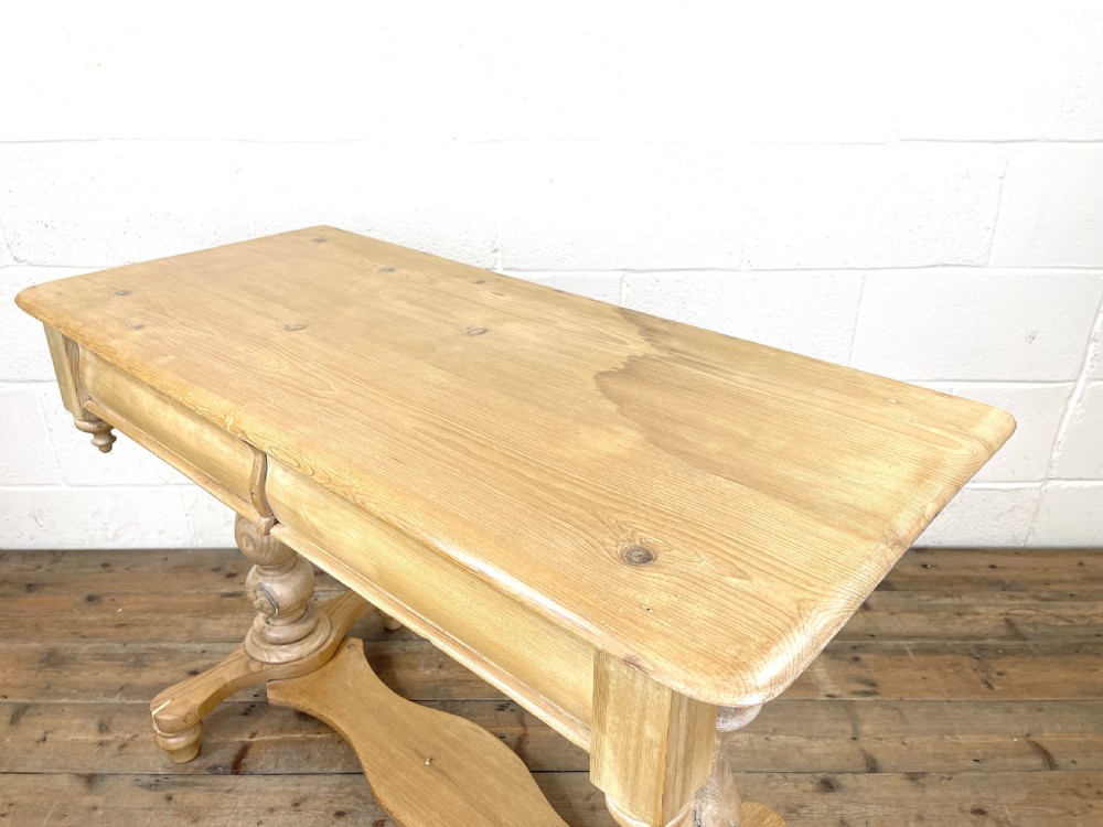 Antique Pine Side Table  View VII