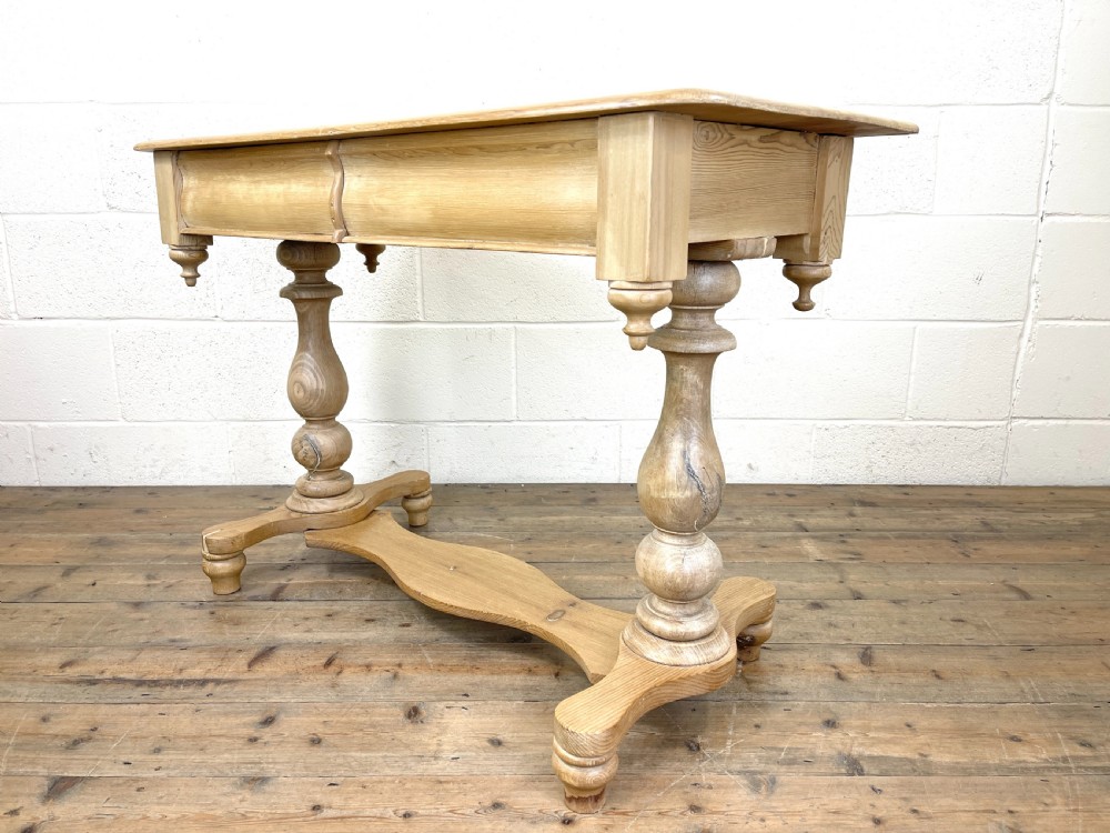 Antique Pine Side Table  View VIII