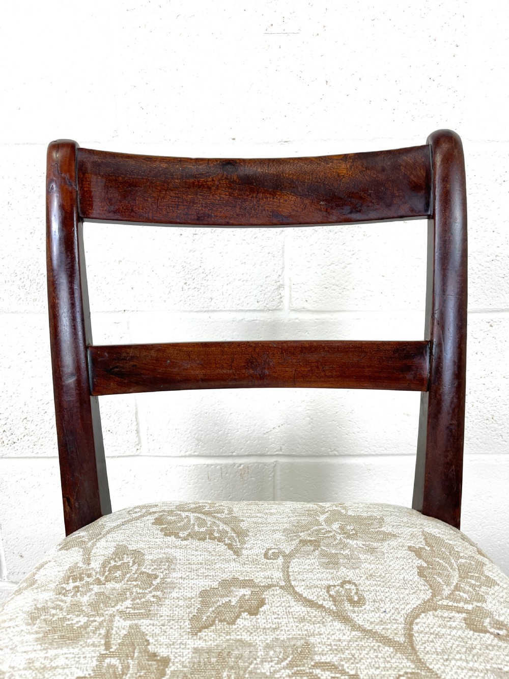Set of Four Antique Mahogany Dining Chairs View VI