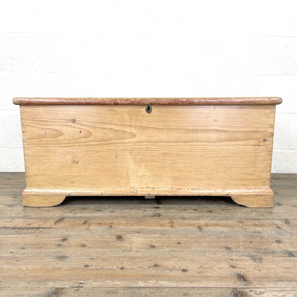 Antique Pine Blanket Box