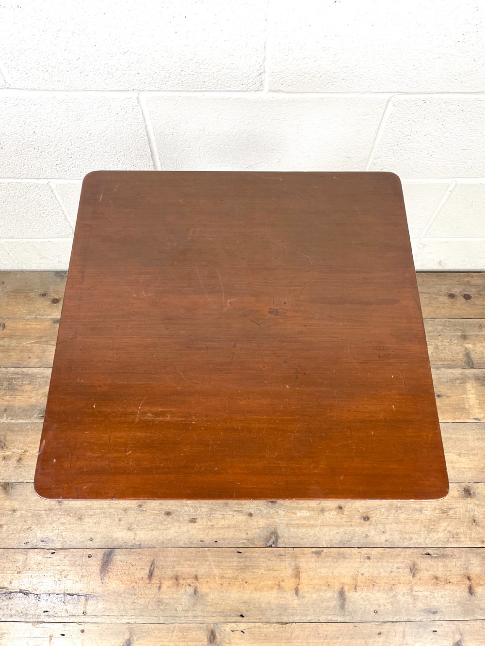 Small Antique Mahogany Tilt Top Table  View III