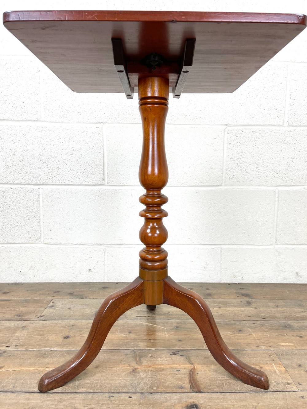 Small Antique Mahogany Tilt Top Table  View IV