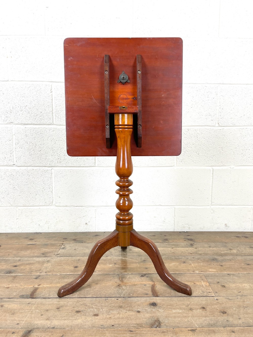 Small Antique Mahogany Tilt Top Table  View VII