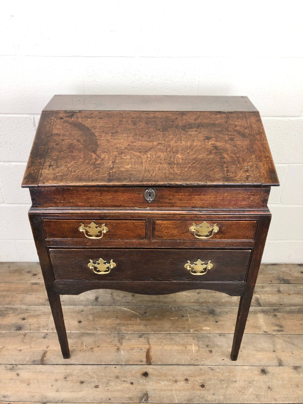 Antique 18th Century Oak Clerk’s Desk View IV