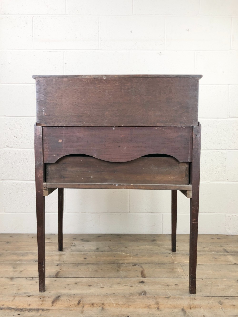 Antique 18th Century Oak Clerk’s Desk View XII
