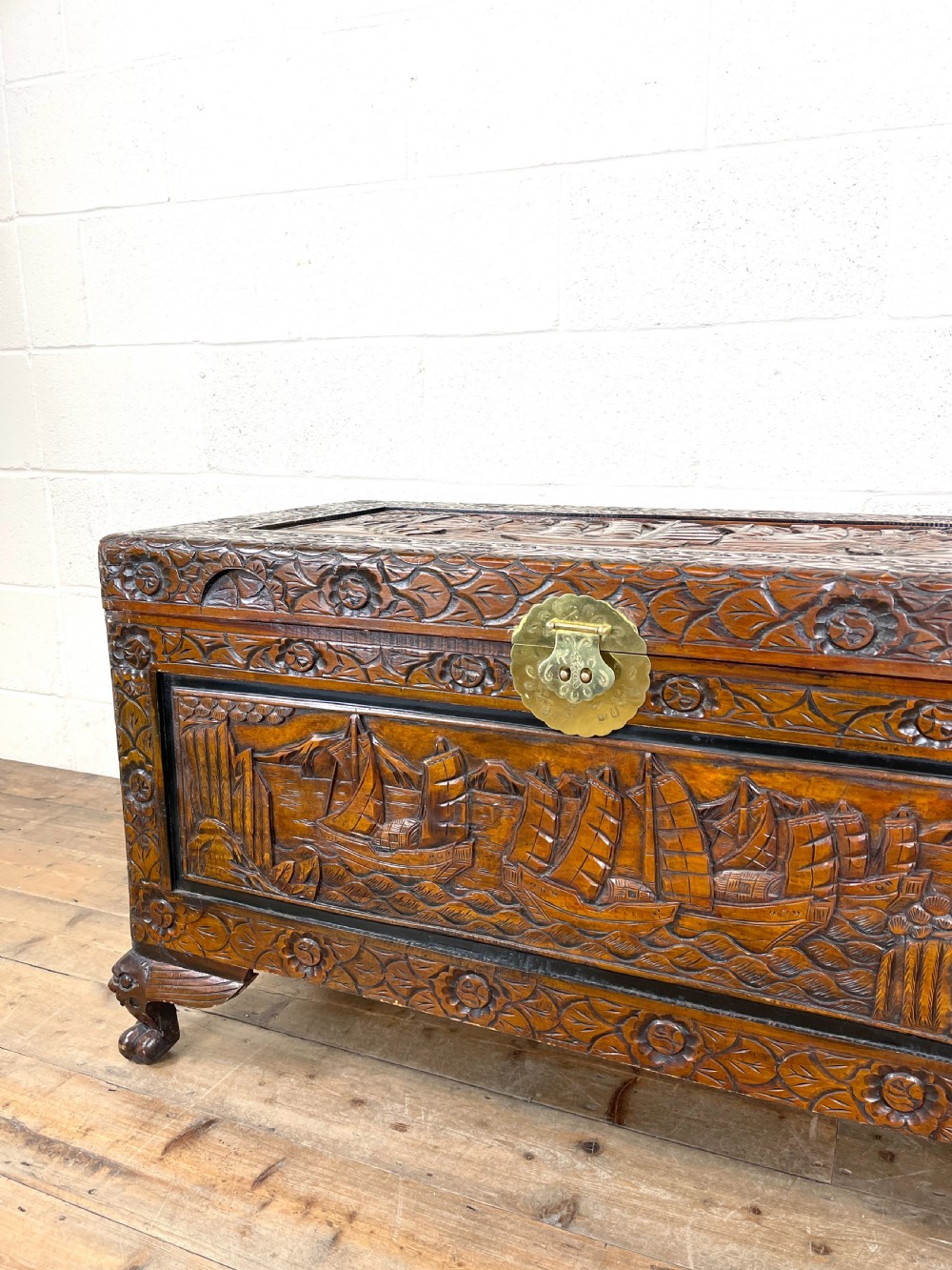 Oriental Camphor Chest or Trunk View IV