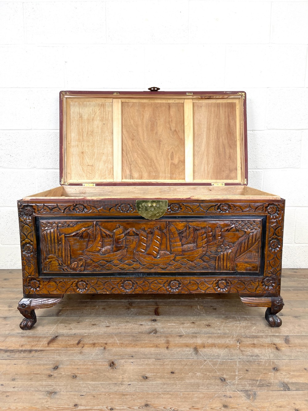 Oriental Camphor Chest or Trunk View V