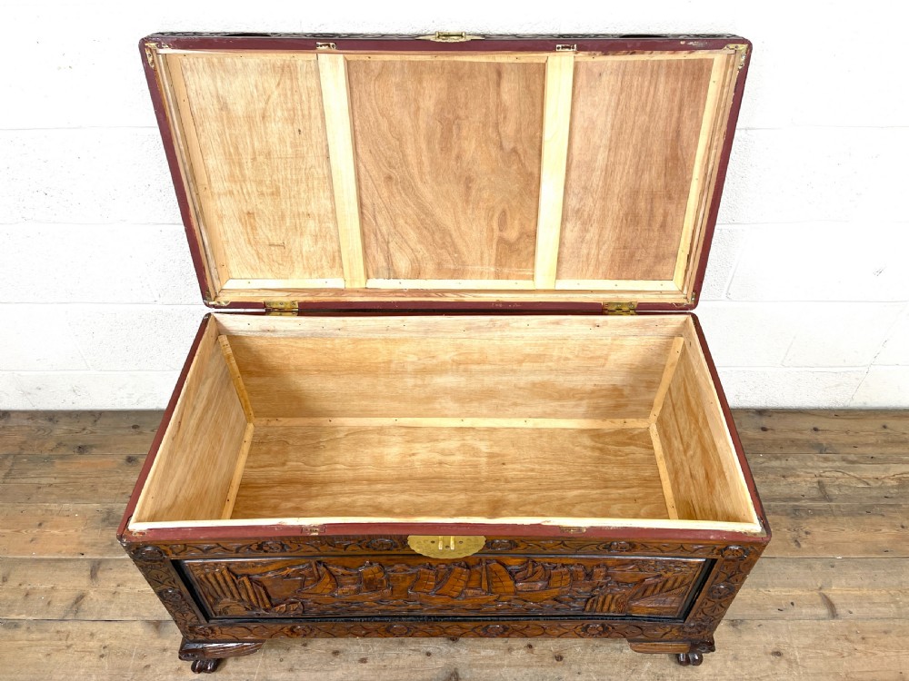 Oriental Camphor Chest or Trunk View VI