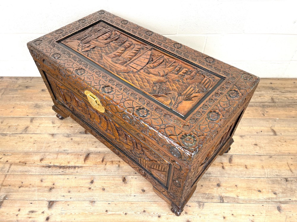 Oriental Camphor Chest or Trunk View VIII