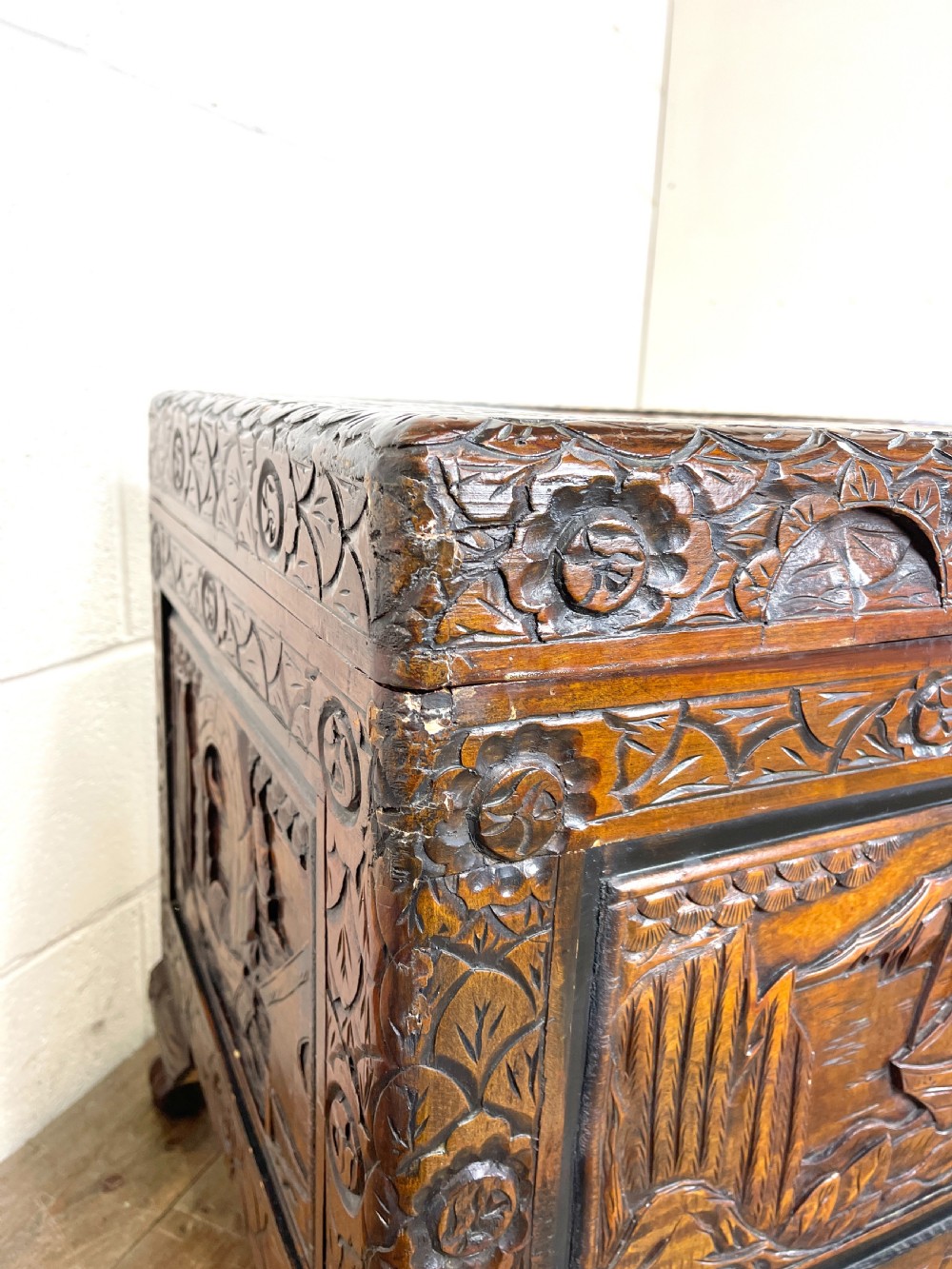 Oriental Camphor Chest or Trunk View X