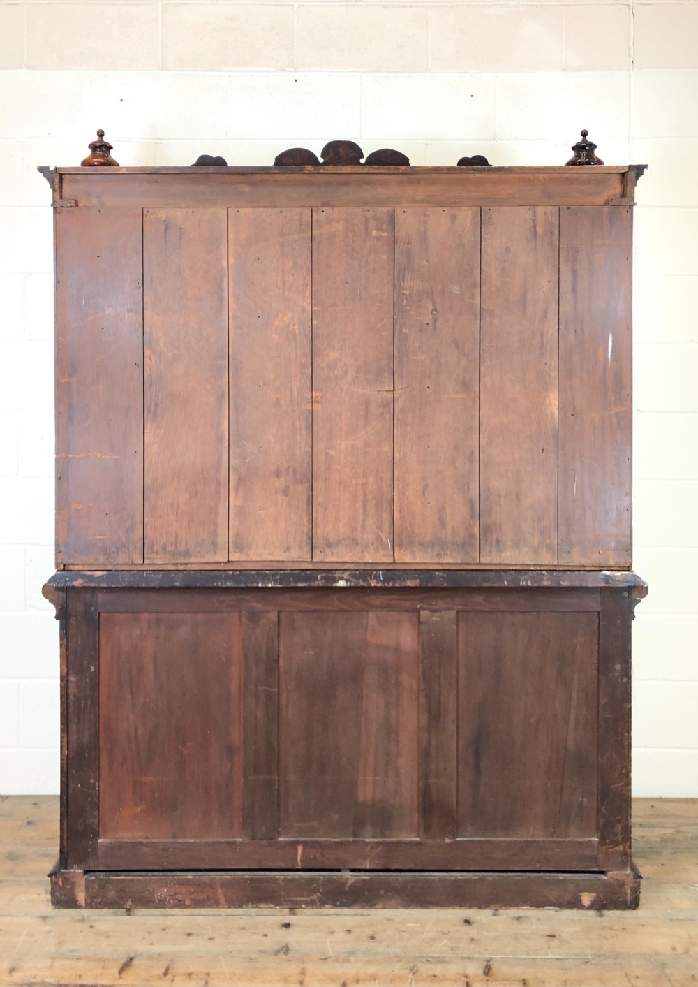 Antique Victorian Mahogany Glazed Display Cabinet View IX